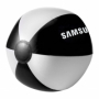 Samsung nafukovací míč o průměru 35cm black-white