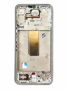 originální střední rám Samsung A346B Galaxy A34 5G silver  + dárek v hodnotě 199 Kč ZDARMA - 