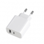 Nabíječka Maxlife MXTC-05 PD3.0/QC4.0 s USB a USB-C výstupem 20W white - 
