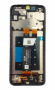 originální LCD displej + sklíčko LCD + dotyková plocha + přední kryt Samsung A146B Galaxy A14 5G black - 
