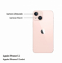 sklíčko kamery hlavní Apple iPhone 13, 13 mini black - 