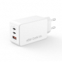 nabíječka XO CE13 PD/QC3.0 2xUSB-C a USB-A s výstupem 65W white - 