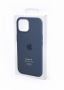 originální pouzdro Apple Silicone Case s MagSafe pro iPhone 15 storm blue - POŠKOZENÉ BALENÍ
