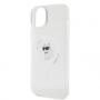 Karl Lagerfeld pouzdro IML Choupette MagSafe transparent pro Apple iPhone 15 Plus - 
