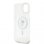 Karl Lagerfeld pouzdro IML Choupette MagSafe transparent pro Apple iPhone 15 Plus - 