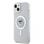 Karl Lagerfeld pouzdro IML Choupette MagSafe transparent pro Apple iPhone 15 Plus - 