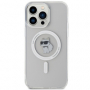 Karl Lagerfeld pouzdro IML Choupette MagSafe transparent pro Apple iPhone 15 Pro Max - 