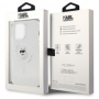 Karl Lagerfeld pouzdro IML Choupette MagSafe transparent pro Apple iPhone 15 Pro Max - 