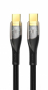 Datový kabel XO NB-Q223B USB-C / USB-C 1m 60w pro Apple iPhone 15, 15 Plus, 15 Pro, 15 Pro Max black
