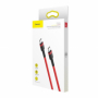 datový kabel Baseus Cafule USB-C/USB-C FastCharge 3A red 2m - 