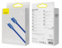 datový kabel Baseus Crystal Shine USB-C/Lightning FastCharge 3A 20W blue 2m - 