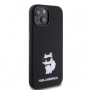 Karl Lagerfeld pouzdro Choupette NFT black pro Apple iPhone 15 - 