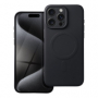 Pouzdro Jekod Silicone Mag Cover black pro Apple iPhone 15 Pro