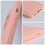 ForCell pouzdro Card s přihrádkou na kartu pink pro iPhone 7, 8, SE 2020, SE 2022