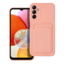 ForCell pouzdro Card s přihrádkou na kartu pink pro Samsung Galaxy A14, Galaxy A14 5G