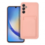 ForCell pouzdro Card s přihrádkou na kartu pink pro Samsung Galaxy A34 5G