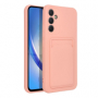 ForCell pouzdro Card s přihrádkou na kartu pink pro Samsung Galaxy A34 5G - 