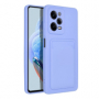 ForCell pouzdro Card s přihrádkou na kartu violet pro Xiaomi Redmi Note 12 Pro 5G - 