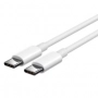 Jekod datový kabel HD23 USB-C / USB-C PowerDelivery 2A 40W white 1m