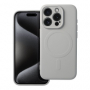 Pouzdro Jekod Silicone Mag Cover grey pro Apple iPhone 15 Pro