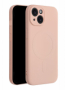 Jekod pouzdro Silicone Mag Cover pro Apple iPhone 15 Plus růžová