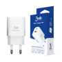 nabíječka 3mk Hyper Charger 20W s výstupem USB-C a USB-A white - 