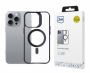 3mk pouzdro Satin Armor Case+ pro Apple iPhone 15 Pro transparentní - 