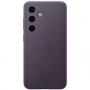 originální pouzdro Samsung Vegan Leather Cover violet pro Samsung S921B Galaxy S24 5G