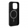 Kožené pouzdro FIXED MagLeather black pro Apple iPhone 15 Pro - 