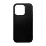 Kožené pouzdro FIXED MagLeather black pro Apple iPhone 15 Pro - 