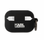 Karl Lagerfeld pouzdro 3D Logo NFT Karl Head silikonové pro Apple AirPods Pro (2. gen.) 2022, AirPods Pro (3. gen.) 2023 black - 