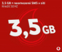 Vodafone SIM Předplacená karta 30 edice Datuj 3,5GB + 50 Kč kredit