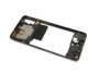 originální střední rám Samsung A705F Galaxy A70 black SWAP - 