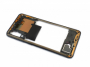 originální střední rám Samsung A705F Galaxy A70 black SWAP