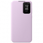 originální flipové pouzdro Samsung Smart View violet pro Samsung A356B Galaxy A35 5G - 