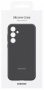 originální pouzdro Samsung Silicone Cover black pro Samsung A356B Galaxy A35 5G - 