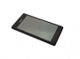originální LCD displej + sklíčko LCD + dotyková plocha + přední kryt Sony D2403 Xperia M2 Aqua black SWAP