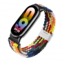 Forcell výměnný pásek F-design pletený pro Xiaomi Smart Band 8, Smart Band 9 15mm barevný