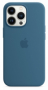 originální pouzdro Apple Silicone Case s MagSafe pro Apple iPhone 13 Pro blue jay - POŠKOZENÉ BALENÍ