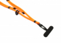 Jekod univerzální šňůrka na krk pro mobilní telefon 160cm orange - 