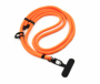 Jekod univerzální šňůrka na krk pro mobilní telefon 160cm orange - 