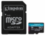 Kingston microSDXC Canvas Go! Plus 64GB 170MB/s 4K včetně adaptéru