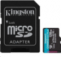 Kingston microSDXC Canvas Go! Plus 128GB 170MB/s 4K včetně adaptéru