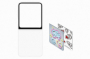 originální pouzdro Samsung FlipSuit Case pro Samsung F741B Galaxy Z Flip6 5G transparent - 