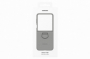 originální pouzdro Samsung Silicone Case pro Samsung F741B Galaxy Z Flip6 5G grey - 