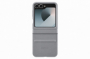 originální pouzdro Samsung Kindsuit Case pro Samsung F741B Galaxy Z Flip6 5G šedá - 