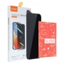 Ochranné tvrzené sklo s rámečkem Veason Privacy black na displej Apple iPhone 13, iPhone 13 Pro, iPhone 14 - 6.1 - 