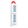 Forcell F-Design FA01 silikonový pásek pro Apple Watch Series 1, 2, 3, 4, 5, 6, 7, 8, 9, 10, SE, SE 2, Ultra, Ultra 2 42, 44, 45, 46, 49mm blue