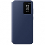 originální flipové pouzdro Samsung Wallet Case blue pro Samsung S721B Galaxy S24 FE 5G - 