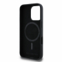 Karl Lagerfeld pouzdro Liquid Silicone K&CH Heads MagSafe black pro Apple iPhone 16 Pro - 